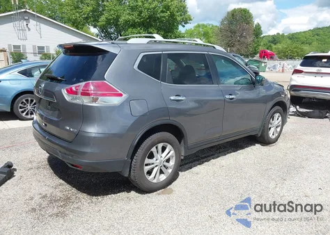 2016 Nissan Rogue Sv z USA, uszkodzony, nr VIN 5N1AT2MVXGC883302